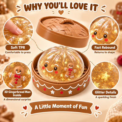Christmas Dumpling Squishy Set