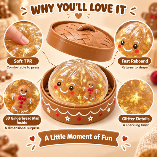Christmas Dumpling Squishy Set